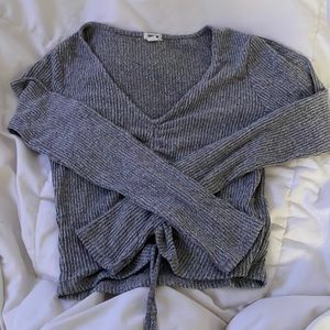 Garage V-Neck Long Sleeve